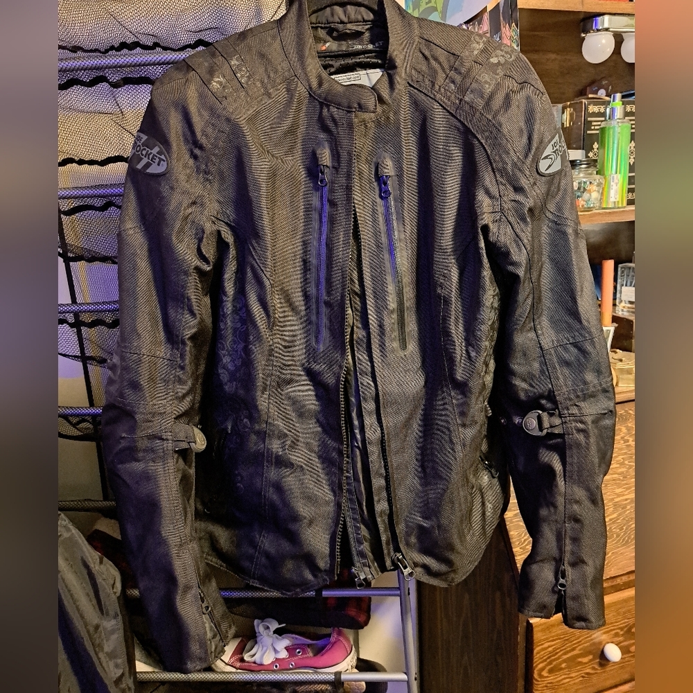 Joe Rocket women's XL armoured motorcycle jacket